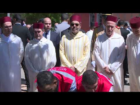 تشييع جثمان الراحلة عائشة الخطابي بحضور صاحب السمو الملكي الأمير مولاي رشيد