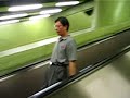 Walking through the subway in Hong Kong Walking through the subway in Hong Kong