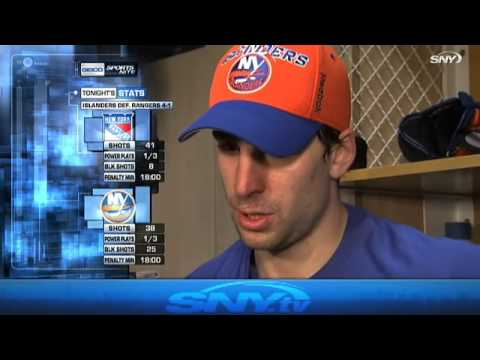 Video: Islanders talk victory over Rangers