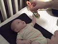 Our first laugh!