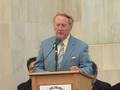 Vin Scully talks about how he met Coach John Wooden
