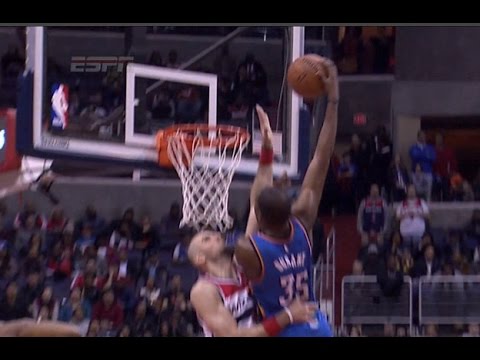 Durant, and the Thunder, win in DC, 105-103 (OT) Durant, and the Thunder, win in DC, 105-103 (OT)