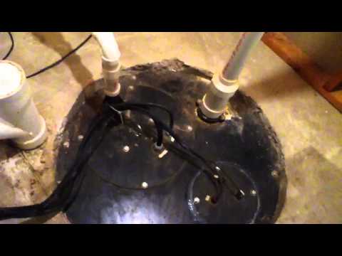how to unclog ejector pump