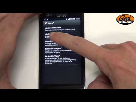 how to enable mms on xperia u