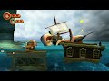 wooooohooooo! donkey kong is back!!!!! nintendo just completed its press conference at the e3, here are the first trailers! synopsis (provided by nintendo) a new country for old friends controlled by a group of evil tikis, the animals in donkey kong island have raided donkey kong's banana hoard and stolen his stash of bananas -- and he understandably wants them back. retro studios brings donkey kong? back in a new side-scrolling adventure with familiar characters and new levels that reignite the passion players had for the super nes? original. features: ? retro studios faithfully restores everything that made the original series great, from barrel cannons to mine carts, and then builds on those elements with stunning graphics and new layers of depth to the world and game play. the game offers the traditional side-scrolling experience everyone loved, but with levels created in fully rendered 3-d environments. ? diddy kong? joins the quest. with his trusty backpack, he can produce a jet pack or peanut pop guns to give donkey kong more abilities. ? for the first time ever, the franchise features the ability for two people to play together at the same time -- one as donkey kong, one as diddy kong. players can navigate the levels separately or as one unit. diddy kong can ride on donkey kong's back and hop off whenever he pleases, allowing novice players to ride on donkey kong's back through more challenging areas of the game.* ? hidden items, puzzle pieces and other surprises  ... 