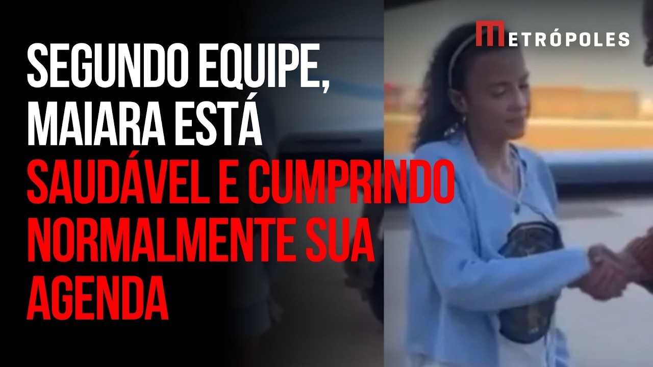 Equipe se pronuncia sobre saúde de Maiara