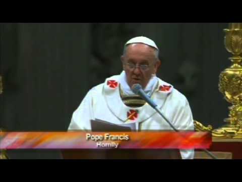 Pope Francis – Easter Vigil
