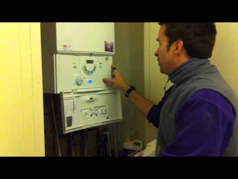 how to drain worcester combi boiler