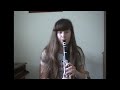 Someone Like You -Adele- Clarinet Cover- Played by Frankie Whitbread