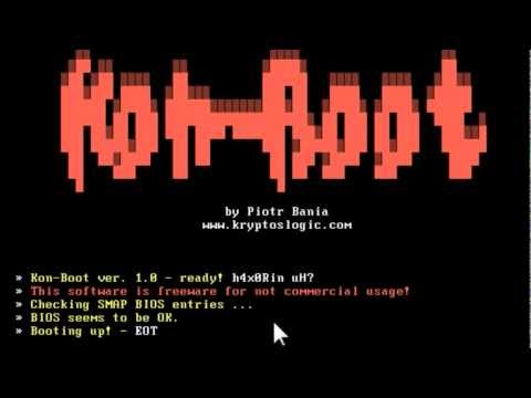 how to kon boot windows 7