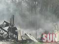 Woodstock Ontario firefighters battle warehouse blaze