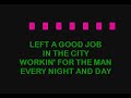 Creedence Clearwater Revival - Proud Mary Karaoke