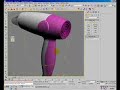 NURBS modeling a hair dryer video 4 of 5