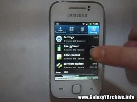 how to save battery for samsung galaxy y