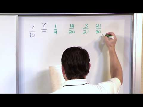 how to know equivalent fractions
