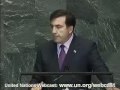 Mikheil Saakashvili Speech at UN, September 2009, P1