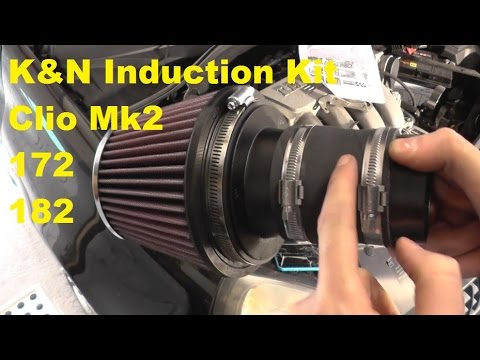 how to fit k&n induction kit