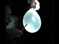 Water bubble explosion