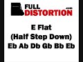 Guitar Tuner - E Flat Tuning - How To Tune Your Guitar a Half ( 1/2 ) Step Down