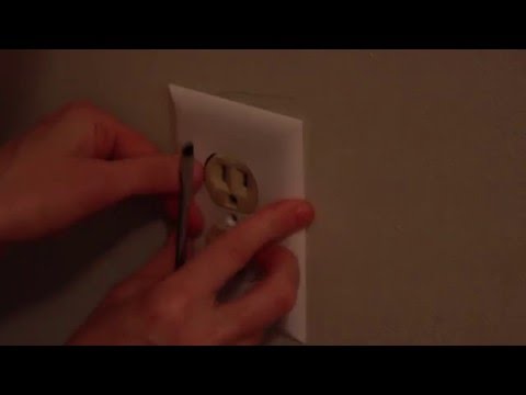 how to patch electrical outlet