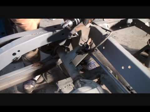 1961 GMC RAT ROD Truck-How To Install Rear Coilover Shocks,Part 2