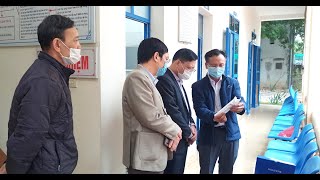 BT Thành ủy Nghiêm Xuân Cường thăm, động viên các đơn vị y tế làm NV phòng, chống dịch bệnh Covid-19