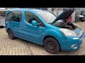 Citroen Berlingo Multispace 1.6 VTi 95 16V Salvage vehicle (2012, Blue)