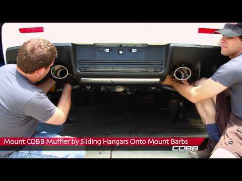 Cobb Cat-Back Exhaust Install How-To: 2008-15 Mitsubishi Evo X (552101 552111)
