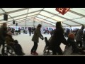 Middagje schaatsen met bejaarden in Boxmeer