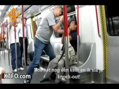 ruzie - Een vreemde homo heeft wel een hele eigenaardige tactiek om mannen om zijn vinger te winden, alleen houd deze man niet zo van chinezen.