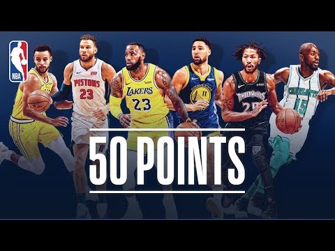 Video: Every 50-Point Game So Far This NBA Season (LeBron, Steph Curry, Derrick Rose and More!)