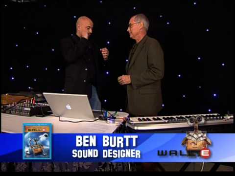 chuckthemovieguy - Chuck the Movieguy interviews legendary Sound Designer Ben Burtt for the DVD of WallE.