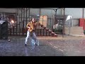 Sidi Larbi  &  Antony Gormley - rehearsals with Shaolin Monks 