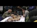 Victor Kortschnoi playing at chess olympiad in Dresden 2008 and (not) giving autogramm behind ...