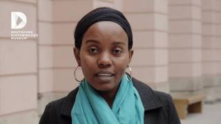 Zuckerdose mit Figur einer afrikanischen Frau