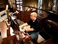 Sts. Simon &Jude Organist practices at Notre Dame Basilica