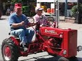 Antique Tractors Invade Village
