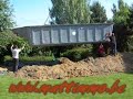 Placement Piscine par grue