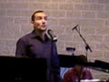 Tenor Aaron Alarcon sings the 