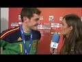 Iker Casillas embrasse sa compagne devant les caméras
