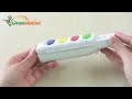 guitar remote controller adapter for nintendo wii popstar game designed with the slim plastic handle, this guitar remote controller is quite comfortable to grip while playing.