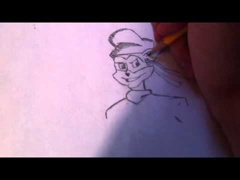 how to draw sly cooper