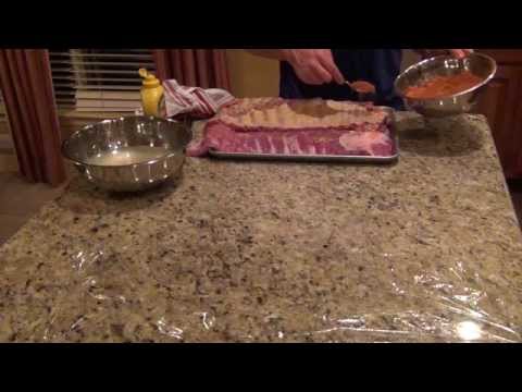 how to apply dry rub