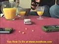 Crazy Popcorn - mobile phone and corn