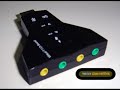 71 Channel USB 2.0 Audio Sound Card BY G H