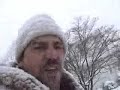 SNOW STORM IN MD RON STUCK IN THE SNOW