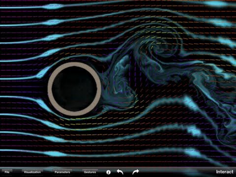 streamlines - NOTE: There is a recording error with the pointer, which scales it to a smaller region of the image and does not line up with the actual actions that were ex...