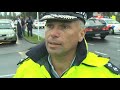 this is not footage of the car jacking: news footage gathered at the scene where police stopped a stolen taxi this afternoon. from the police press release: location: hendon ave city district: auckland city serious assault of auckland taxi driver shortly after 4.30pm a taxi driver was assaulted with a blunt object and his taxi stolen. a patrol located the stolen taxi at a mt albert address and a pursuit ensued. the police helicopter observed the stolen taxi and all patrols were pulled back. whilst being followed by the helicopter, the stolen taxi was seen driving along railway lines. when the vehicle returned to the road the vehicle drove over spikes deflating several tyres. the taxi rammed a police patrol and continued on. whilst the taxi was stationary, police patrols blocked the taxi in and called on the offender to surrender. the offender assaulted the two officers and a taser unit was deployed resulting in the offender being taken into custody without injury. the taxi driver has minor injuries to his neck and is under observation at auckland hospital. the offender is assisting police with enquiries. he will be appearing in the auckland district court thursday morning. kerry watson inspector auckland city