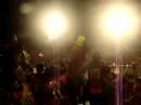 sport bi campeão   jogadores festejando com a torcida