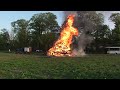 2011 Osterfeuer in Kuhhorst